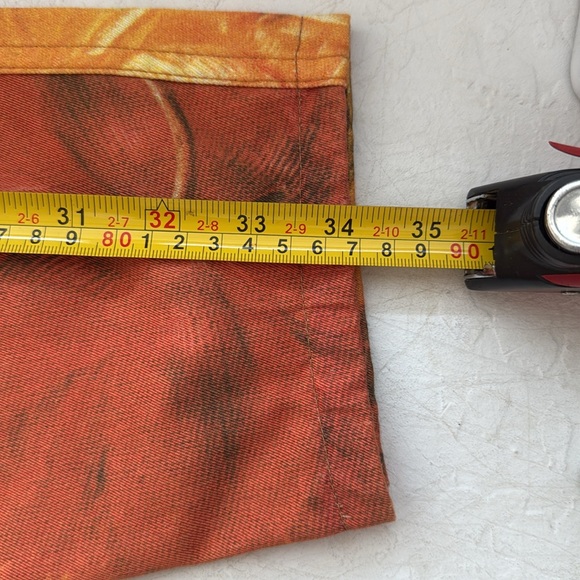 Vintage Mid-1990s Moschino Orange Floral Jeans. Size 29. - Picture 14 of 16